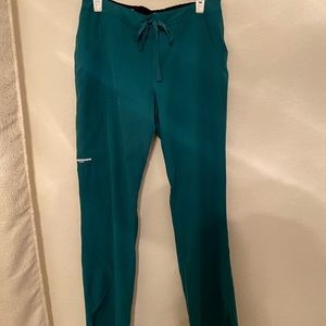 Hunter green Sketchers scrub pants